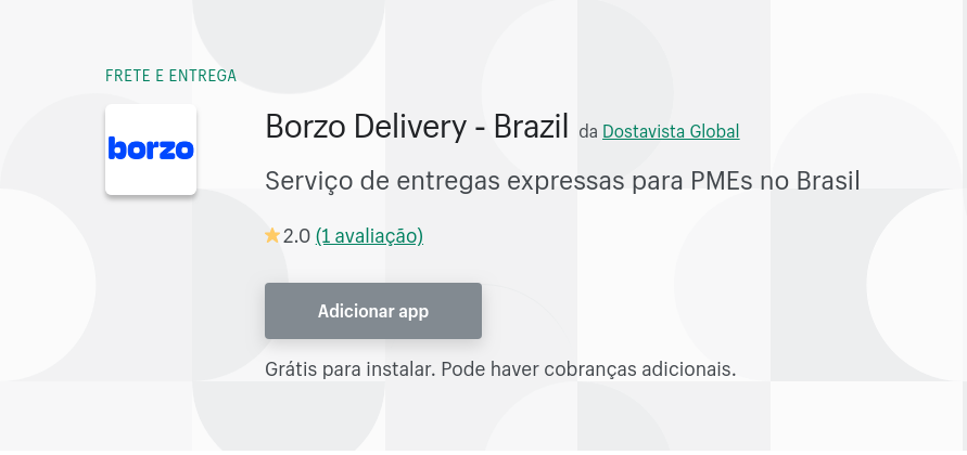 download borzo delivery Brazil app