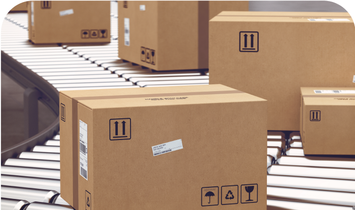 Entregas de centros de distribuição - caixas na linha de montagem - borzo delivery / Distribution center deliveries-boxes on the assembly line - borzo couriers
