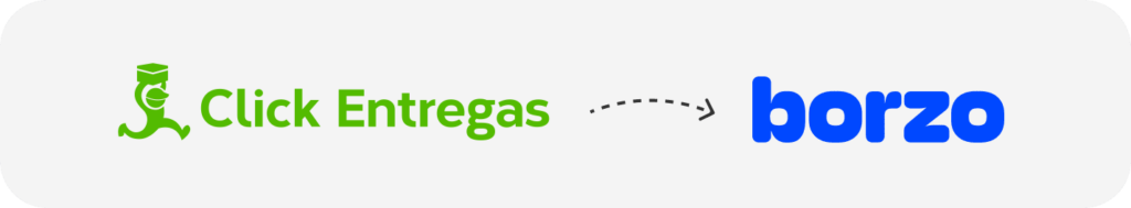 Click Entregas logo is now borzo