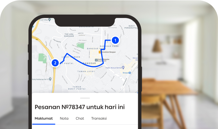 Rastreamento via APP-telefone com navegador-borzo app / Tracking via APP-phone with browser-borzo delivery