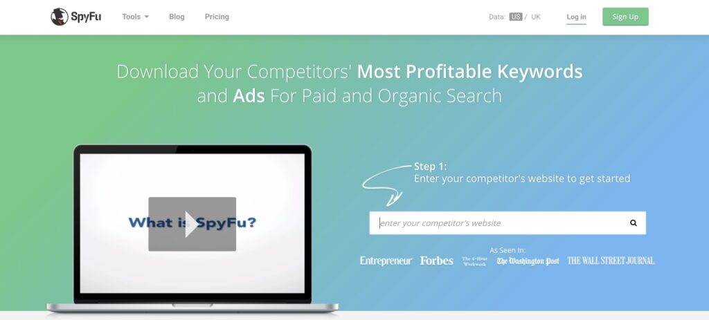 seo for ecommerce websites - SpyFu keywords tool for seo - borzo delivery