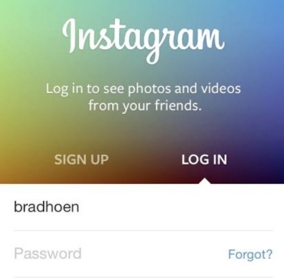how to use Instagram for business - login Instagram screenshot - borzo delivery