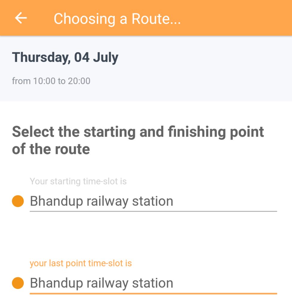 Work as a courier on contract - choose start and finish locations borzo application - borzo delivery