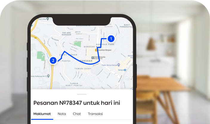 borzo delivery app - Track deliveries live on the map - borzo delivery India