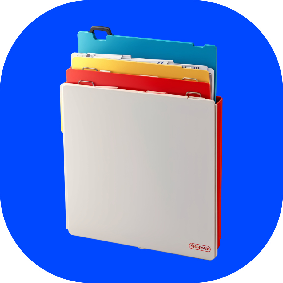 Document delivery in India - folder with documents - Borzo